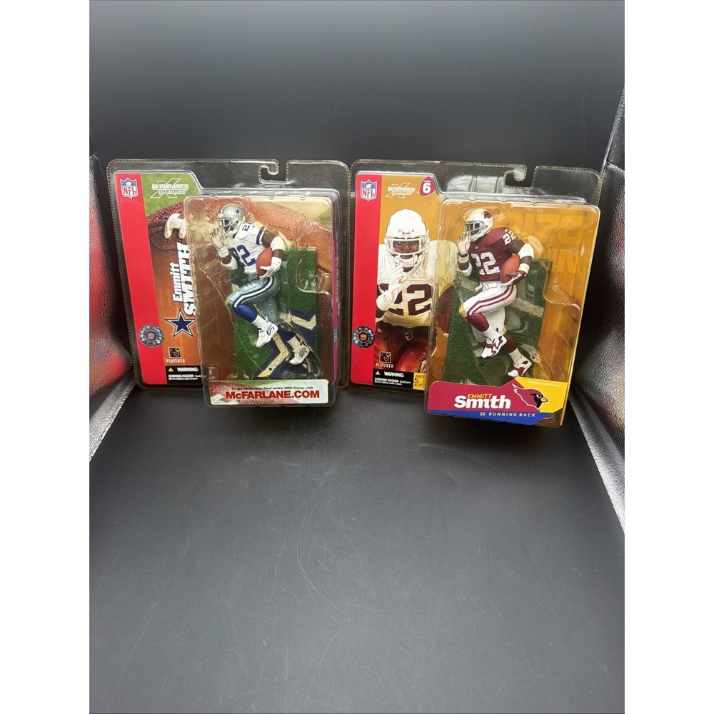 EMMITT SMITH- Dallas Cowboys Arizona Cardinals Mcfarlane's Sportspicks Figures